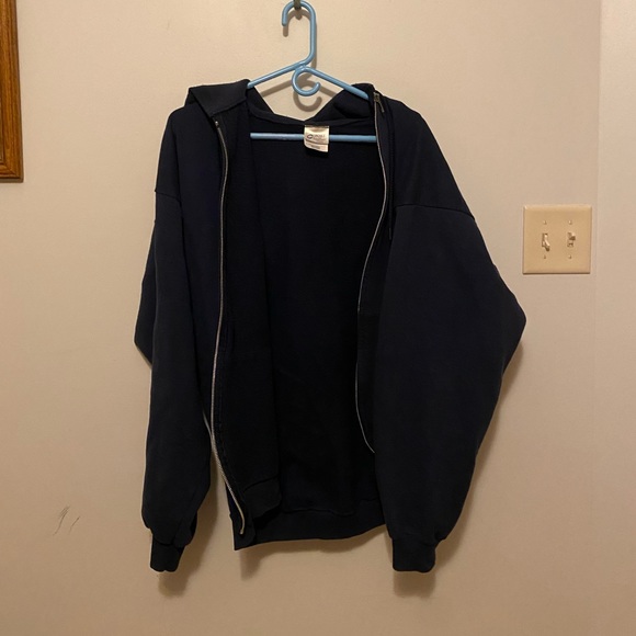 Navy Blue Zip up - Picture 1 of 2